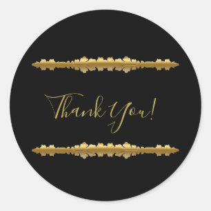 Adesivo Elegante Luxo Dourado Ornamental Casamento