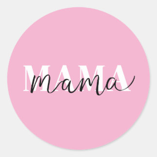 Adesivo Elegante "Mama" Design moderna para mães