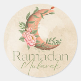 Adesivo Elegante Ramadan Mubarak Ramadan Gift Sticker
