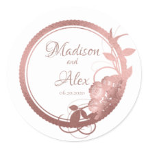 Elegante Rosa Dourado