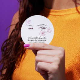 Adesivo Elegante Rosas Rosa Floral Watercolor Beauty Salon