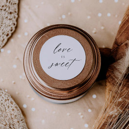 Adesivo Elegante Roteiro Moderno Favoritos Doce Amor