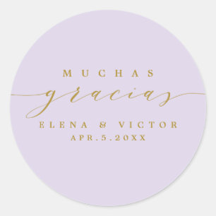 ADESIVO ELEGANTE SCRIPT MUCHAS GRACIAS   OBRIGADO, STICKER