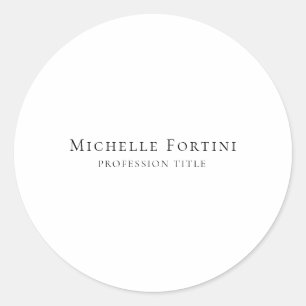 Adesivo Elegante Simples Minimalista