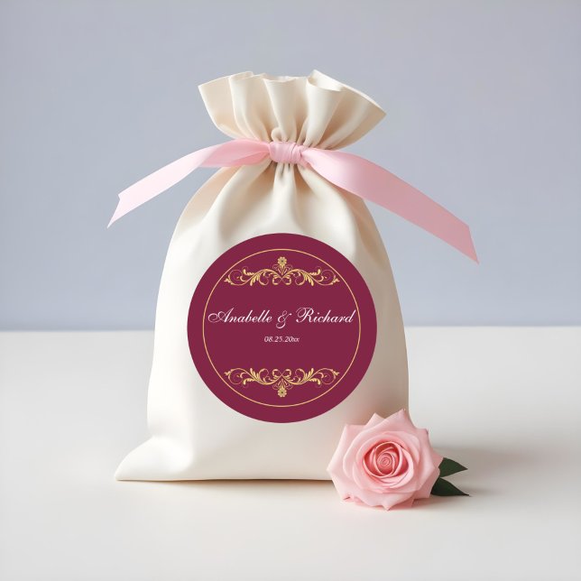 Adesivo Elegante Victoriano (Criador carregado)