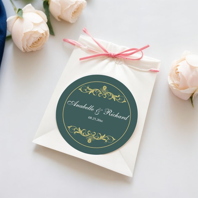 Adesivo Elegante Victoriano (Criador carregado)