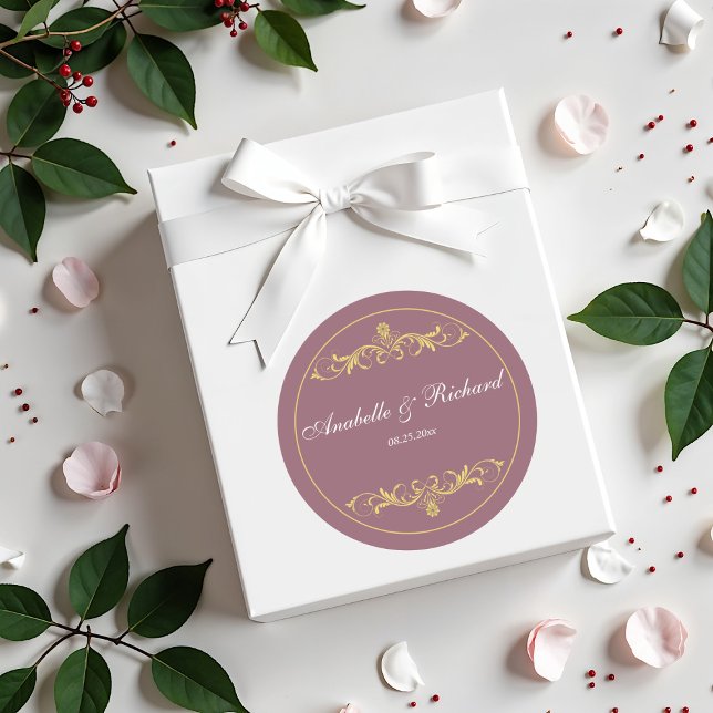 Adesivo Elegante Victoriano (Criador carregado)