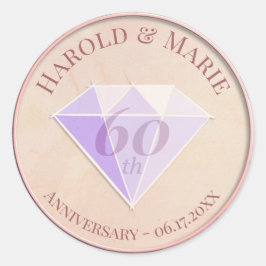 Adesivo Elegante Wedding Diamond Gemstone