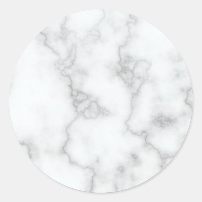 Adesivo Elegante White Marble Look (Frente)