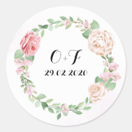 Adesivo Elegante Wreath