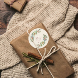 Adesivo Elegante Wreath Joy