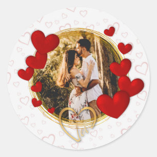 Adesivo Elegantes Dia dos Namorados, Amor, Aniversário Cor