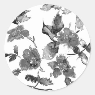 Adesivo Elegantes flores silvestres modernas minimalistas 