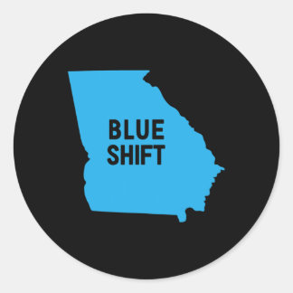Adesivo Eleição Biden Harris - Blue Shift Georgia