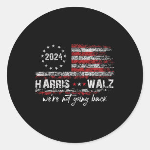 Adesivo Eleição de Kamala 2024 We&#';não está indo