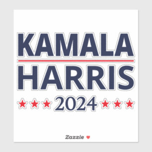 Adesivo Eleição de Kamala Harris 2024 III