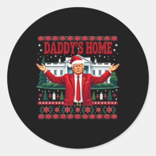 Adesivo Eleição de Trump na Casa do pai vence o Natal