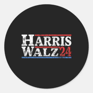 Adesivo Eleição Kamala Harris Tim Waltz 2