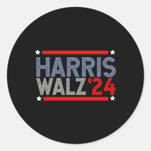 Adesivo Eleição Mulheres Crianças Harris Waltz