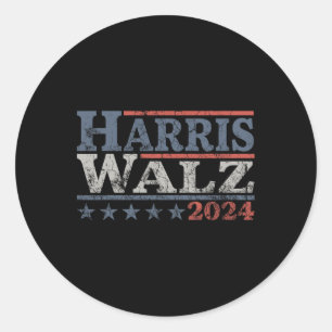 Adesivo Eleição Walz 2024 Kamala Harris Tim Waltz 2024 12