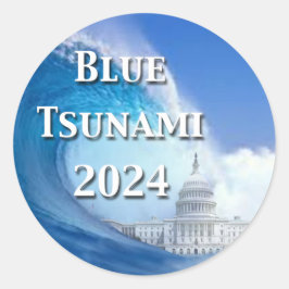 Adesivo Eleições 2024 no tsunami