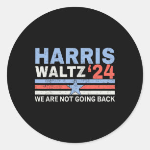 Adesivo Eleições Harris Waltz 2024 Kamala Harris Tim Walt