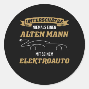 Adesivo Elektroauto Elektro Para Mobilidade Eletrônica