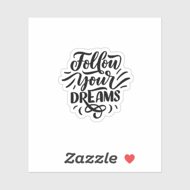 Adesivo Elemento personalizado com uma simples citação per (Folha)