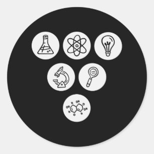 Adesivo Elementos da ciência