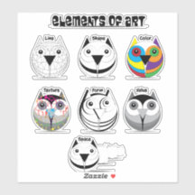 Elementos de arte essenciais para alunos de profes