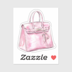 Adesivo Elementos de Coquete de Aquarela