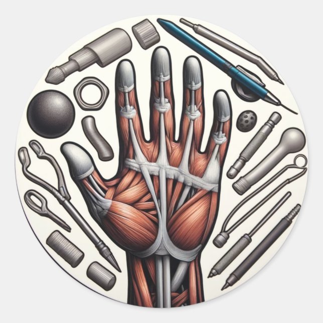 Adesivo Elementos de Terapêutica Ocupacional (Frente)