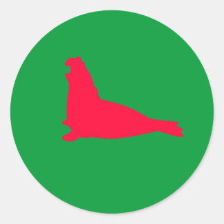 Adesivo Elephant Seal Sticker Red