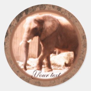 Adesivo Elephant Sticker Africano