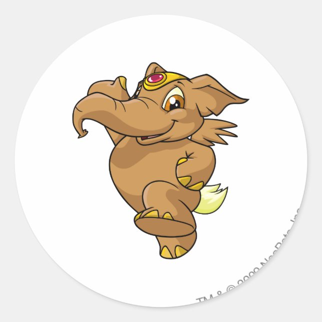 Adesivo Elephante Brown (Frente)