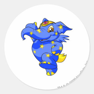 Adesivo Elephante estrelado