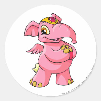 Adesivo Elephante Pink