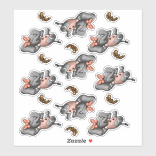 Adesivo Elephants Sticker