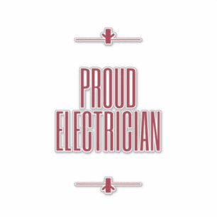 Adesivo Elétrico orgulhoso
