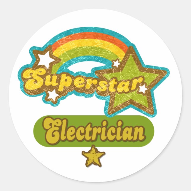 Adesivo Eletrico Superstar (Frente)