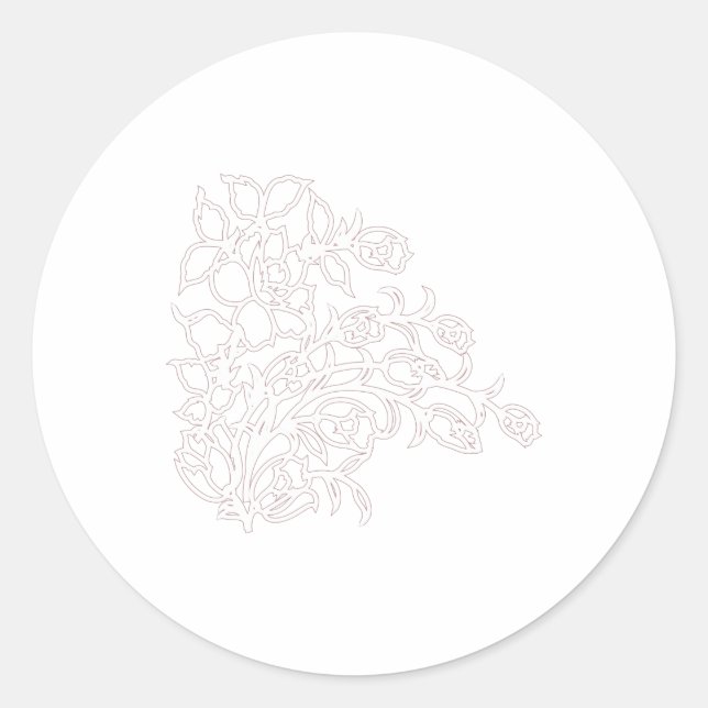 Adesivo Eleve seu jogo de Design com o ClassicRound Sticke (Frente)