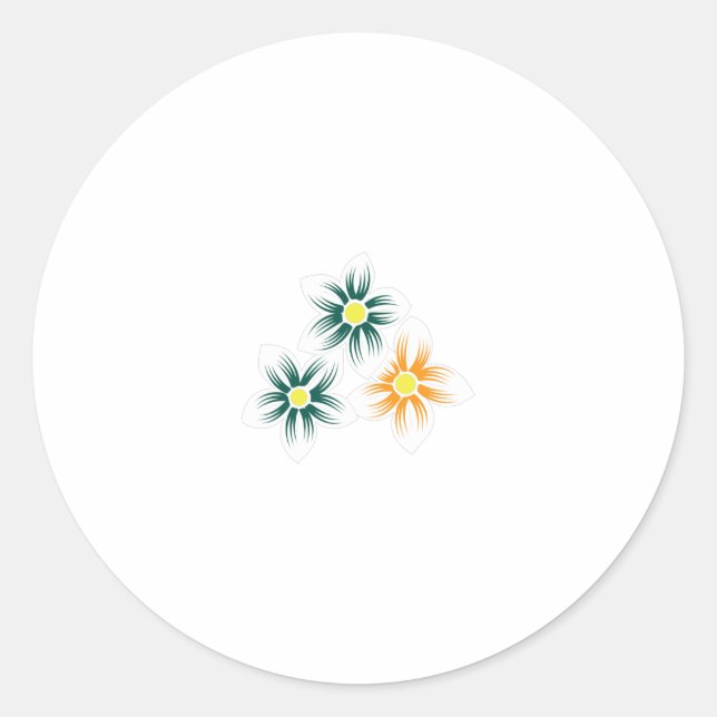 Adesivo Eleve seu jogo de Design com o ClassicRound Sticke (Frente)