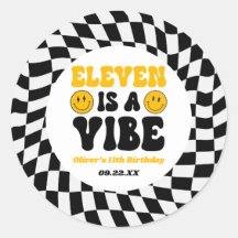 Eleven Is A Vibe Retro 11th Birthday Party