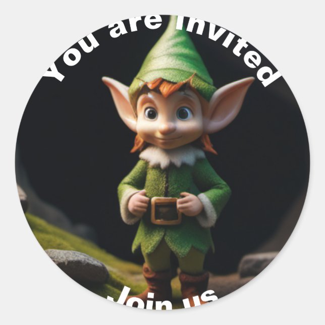 Adesivo Elf Sticker (Frente)