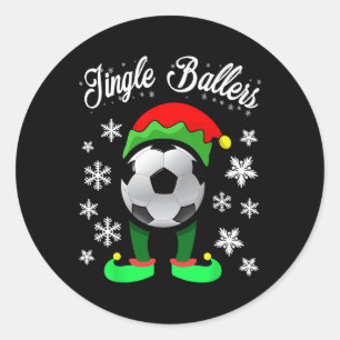 Adesivo Elfo do Futebol de Natal Jingle Byllers