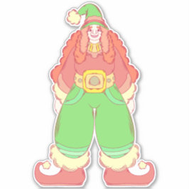 Adesivo Elfo do Natal