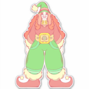 Adesivo Elfo do Natal