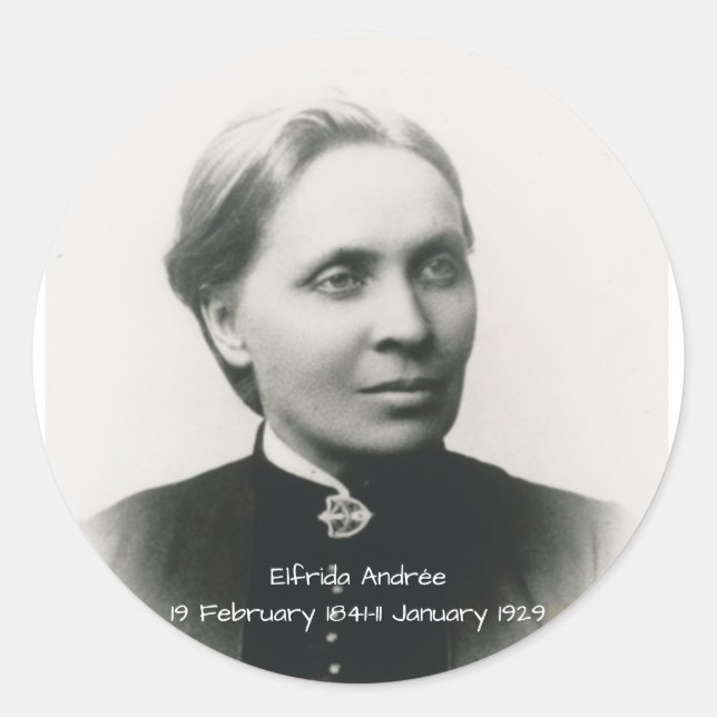 Adesivo Elfrida Andrée (Frente)