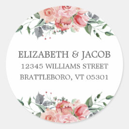 Adesivo Elizabeth Return Address Envelope Seal
