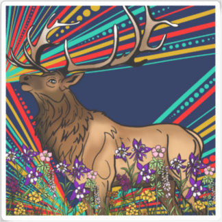 Adesivo Elk Vinyl Sticker